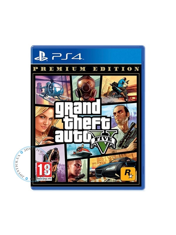 Grand Theft Auto V: Premium Edition - GTA 5 (PS4) (російська версія)